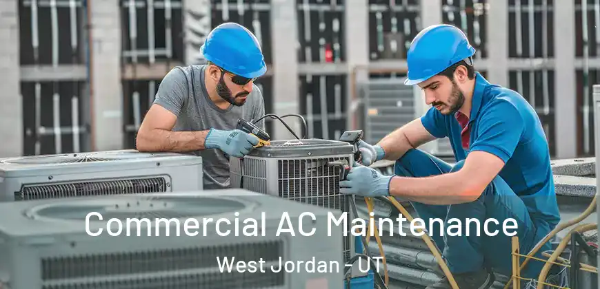 Commercial AC Maintenance West Jordan - UT