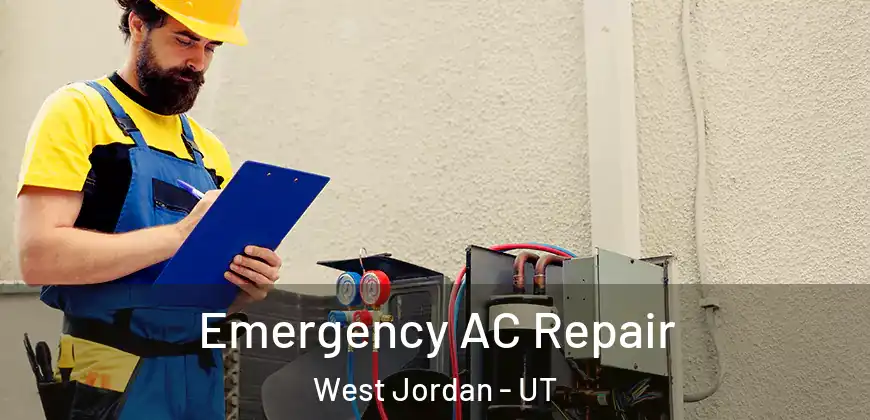  Emergency AC Repair West Jordan - UT