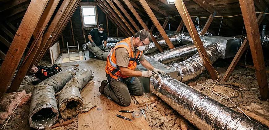 AC Duct Replacement in West Jordan