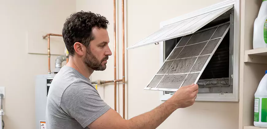AC Filter Cleaning in West Jordan