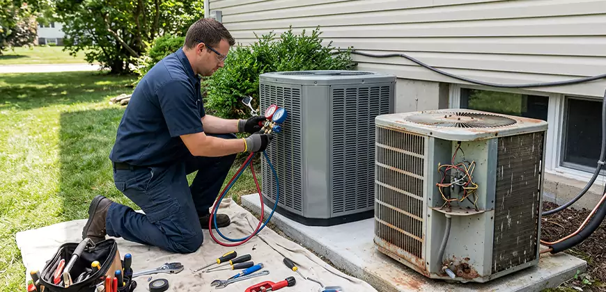 Seasonal AC Checkup in West Jordan