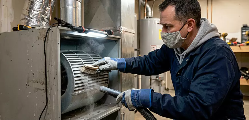 Commercial Vent Decontamination in West Jordan
