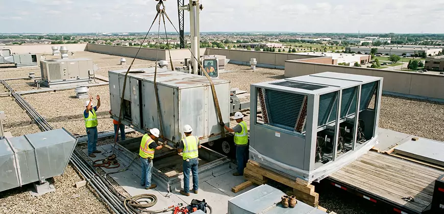 Warehouse and Industrial HVAC Replacement in West Jordan