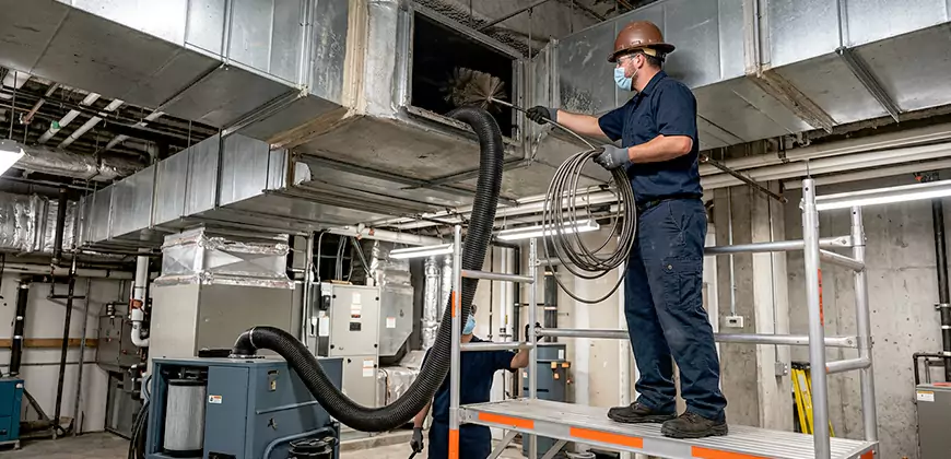 Commercial Ventilation System Cleaning in West Jordan