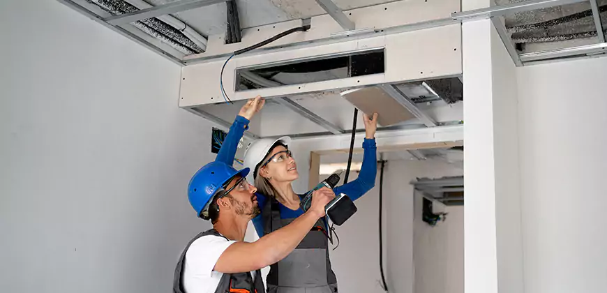 Duct Insulation and Condensation Repair in West Jordan