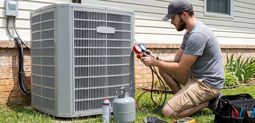 Emergency Air Conditioning Retrofit in West Jordan