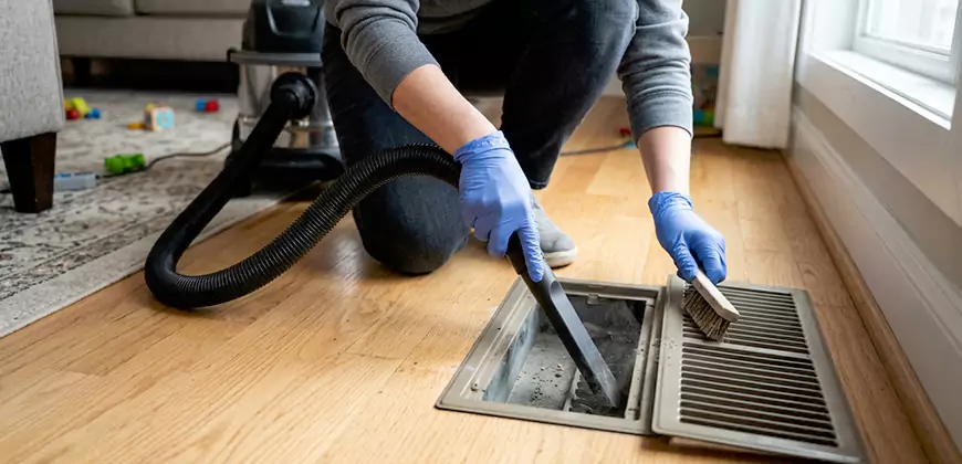 Ducted Heating Filter Cleaning in West Jordan