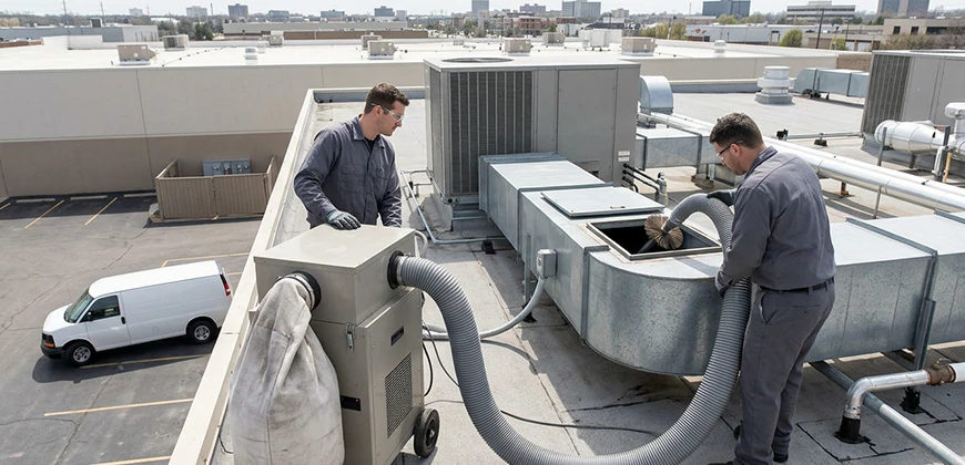 Commercial and Industrial Duct Cleaning in West Jordan