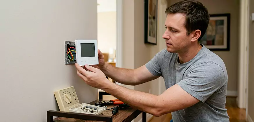 Heat Pump Thermostat Configuration in West Jordan