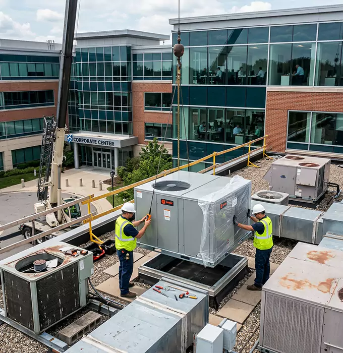 Why West Jordan Businesses Choose West Jordan HVAC Pros for Commercial AC Replacement?