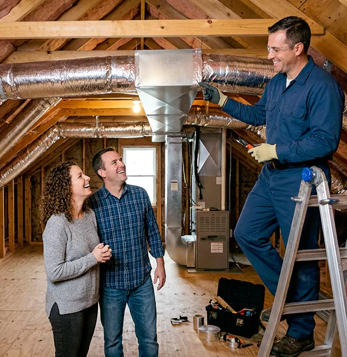 Why West Jordan, UT Homeowners Choose West Jordan HVAC Pros for HVAC Duct Installation?